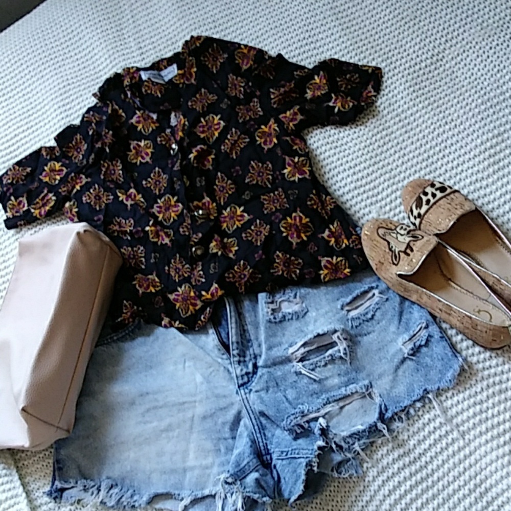 Vintage button up